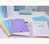 Exacompta 55170E folder Polypropylene (PP) Assorted colours, Blue, Coral, Green, Mauve, Yellow A4