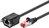 Goobay 77560 cable de red Negro 2 m Cat6 F/UTP (FTP)