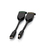 C2G Universal 4K HDMI® Dongle-Adapterring mit farbcodiertem Mini-DisplayPort™ und USB-C®