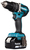 Makita DHP484 2000 tr/min Noir, Bleu