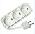 Microconnect GRUELU4H015 power extension 1.5 m 4 AC outlet(s) Indoor White