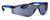 Schutzbrille Raptor Outdoor, grau Rahmen: blau, Scheibe: PC (AS / UV)