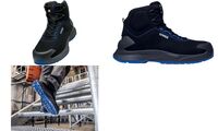 uvex 1 x-craft Chaussure montante S2, pointure 41, noir/bleu (6300612)