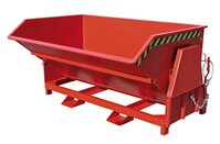 Stapleranbaugerät Kippbehälter Typ BK200, Inhalt 2,00m³, 1670x2150x1175mm,Tragl. 2000kg, Rot