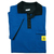 WETEC ESD-Polo-Shirt, mit schwarzem Kragen, Größe L, blau