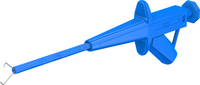 4 mm Sicherheitsabgreifer blau SKPS-4