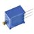 Bourns 3299 25-Gang THT Trimmer-Potentiometer, Einstellung von oben, 10kΩ, ±10%, 0.5W, Pin, L. 9.53mm