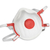 MSA Affinity 1131 Einwegmaske mit Ventil, FFP3 NR D V, rot