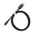 OtterBox Cable estándar USB A a Lightning 1metro Negro