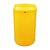 Drinks Can Litter Bin - 90 Litre - Yellow (10-14 working days) - Plastic Liner