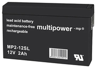 Batteria al piombo Multipower MP2-12SL 12V 2.0Ah