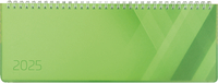 SIMPLEX Querkalender Colors 2025 40656.25 1W/2S grün ML 29x10.5cm