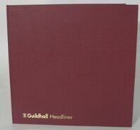 Exacompta Guildhall Headliner Book 80 Pages 298x305mm 58/27 1383