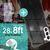 NALIA Set [3-in-1] Compatibile con Samsung Galaxy S23 Custodia [1x Brillantini Case & 2x Vetro di Protezione Del Display] Glitterata Cover Posteriore Anti-scratch Antipolvere Le...
