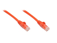 Patchkabel, Cat. 6, U/UTP, orange, 10m, Good Connections®