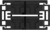 Buchsengehäuse, 4-polig, RM 10.16 mm, gerade, schwarz, 3-917807-2