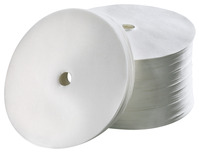 Rundfilterpapier; 24.5 cm (Ø); weiß; 1000 Stk/Pck