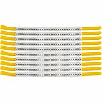Clip Sleeve Wire Markers SCN-18-H, Black, White, Nylon, 300 pc(s) Kabelmarkeringen
