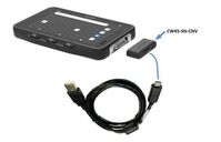 CW45 USB C adapter enables connection to USB charging cable or to USB C accessories. One per package. Barcodelezer accessoires