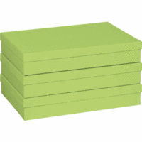 Geschenkbox 23,5x33x6cm A4 One Colour grün