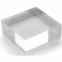 Acryl-Block 100x40x100mm transparent