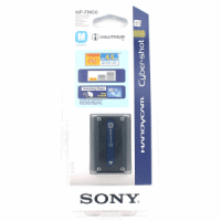Akku für Sony NP-FM50 Li-Ion 7,2 Volt 1100 mAh schwarz