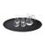 Oval Anti Slip Tray - Resists Peeling - Stainless Steel - 685x560mm (27"x22")