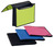 Dokumentenmappe A4 "Soft Touch Nylon" - himbeer/schwarz