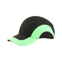 Stootpet zwart-groen - kap 7cm - 53-59cm