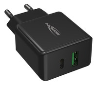 ANSMANN USB Ladegerät 20 W mit Power Delivery & Quick Charge 3.0 schwarz