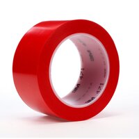 3M™ Weich-PVC-Klebeband 471F, Rot, 50 mm x 33 m, 0.14 mm