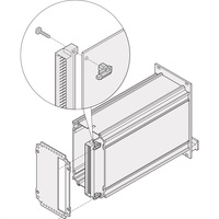 SCHROFF frame insteekmodule printplaathouder voor slot 1, 5 paar