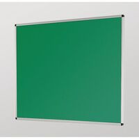 Aluminium framed premium office noticeboards - green