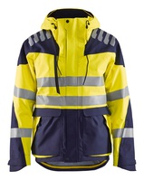 Shell Jacke High Vis Evolution gelb/marineblau