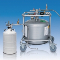 Zubehör für Schwingmühle CryoMill | Typ: Autofill mit LN2-Behälter und Sicherheitsventil 50 Liter