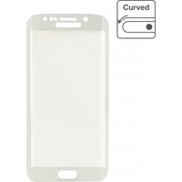 Mobilize Edge-To-Edge Glass Screen Protector Samsung Galaxy S6 Edge White