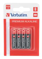 Verbatim Premium alkáli Mini ceruzaelem AAA (4db/csomag) (49920)