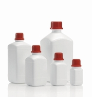 Kwadratowe butelki na odczynniki bez zamknięcia HDPE Pojemność nominalna 500 ml
