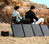 Ładowarka solarna słoneczna turystyczna na kemping składana 120W