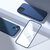 Etui pokrowiec do iPhone 13 obudowa na tył i przód + szkło hartowane niebieski