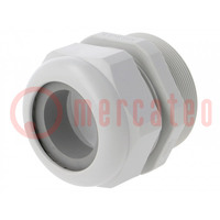 Cable gland; with long thread; M63; 1.5; IP68; polyamide; UL94V-0