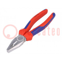 Pliers; universal; 200mm; for bending, gripping and cutting