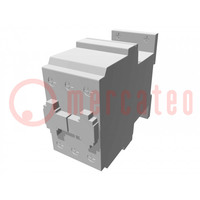 Contactor: 3-pole; NO x3; 110VDC; 38A; for DIN rail mounting; BF