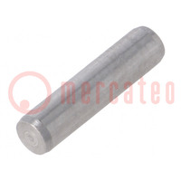 Cylindrical stud; A2 stainless steel; BN 684; Ø: 2.5mm; L: 10mm