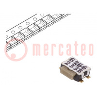 Microcommutateur TACT; SPST-NO; Pos: 2; 0,05A/32VDC; manque; KMS