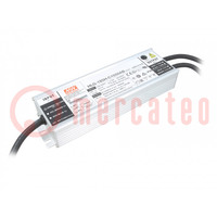 Power supply: switched-mode; LED; 199.5W; 95÷190VDC; 525÷1050mA