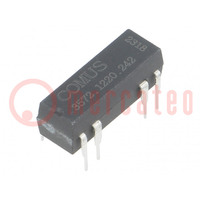 Relay: reed switch; DPST-NO; Ucoil: 24VDC; 500mA; max.150VDC; 10W