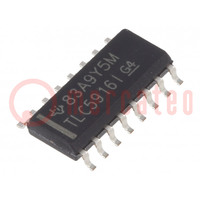 IC: driver; LED driver; SO16; 20V; Ch: 8; thermal protection; 120mA