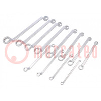 Wrenches set; box; steel; 12pcs.