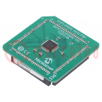 Plug-in module; Components: DSPIC33CK64MP105; prototype board